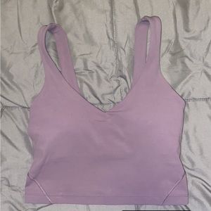 Lululemon alien crop tank top